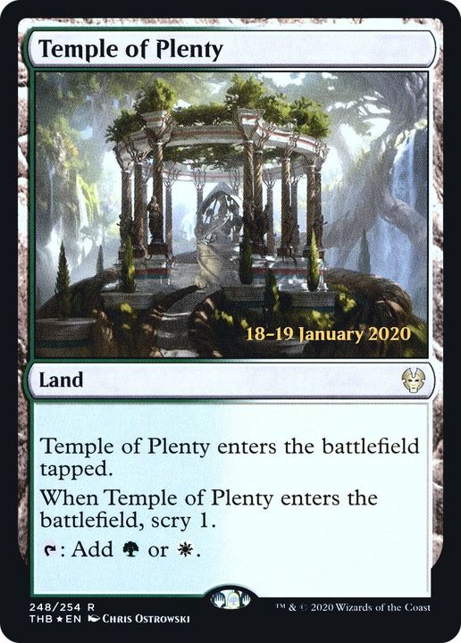 Temple of Plenty in the group Magic the Gathering / Types / Colors / Colorless at Proxyprinters.com (30496)