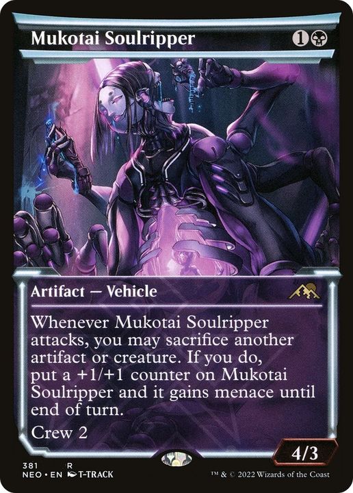 Mukotai Soulripper in the group Magic the Gathering / Sets / Kamigawa: Neon Dynasty at Proxyprinters.com (30517)