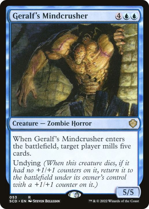 Geralf's Mindcrusher in the group Magic the Gathering / Types / Creatures / Zombie at Proxyprinters.com (30522)