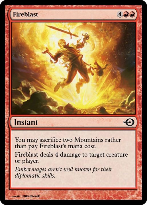 Fireblast in the group Magic the Gathering / Types / Colors / Red at Proxyprinters.com (30527)