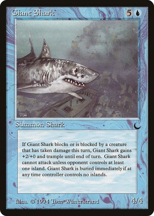 Giant Shark in the group Magic the Gathering / Sets / The Dark at Proxyprinters.com (30545)