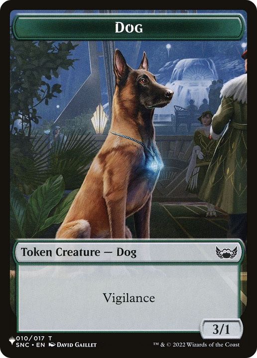 Dog in the group Magic the Gathering / Types / Colors / Green at Proxyprinters.com (30557)