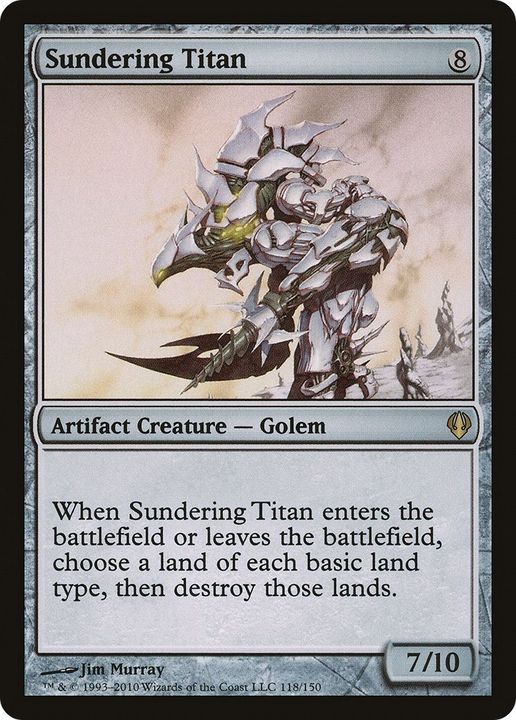 Sundering Titan in the group Magic the Gathering / Types / Colors / Colorless at Proxyprinters.com (30576)