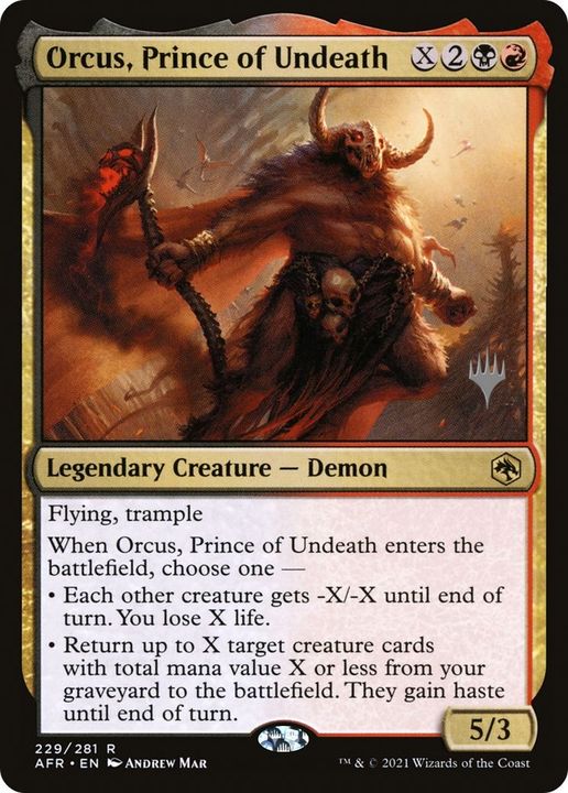 Orcus, Prince of Undeath in the group Advanced search at Proxyprinters.com (30577)