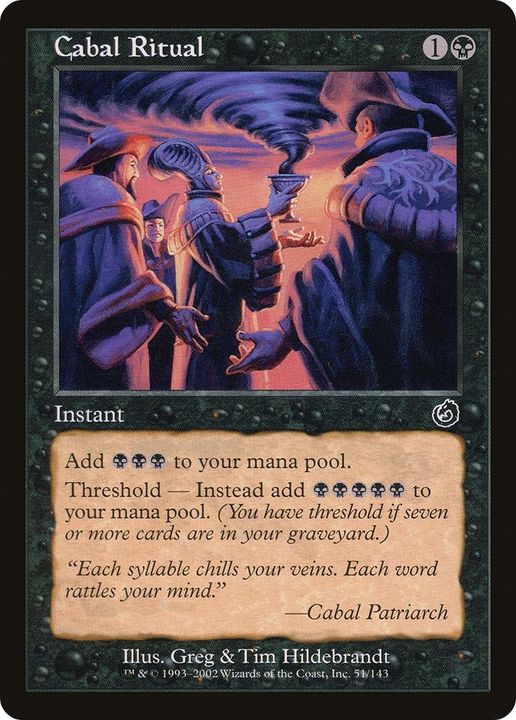 Cabal Ritual in the group Magic the Gathering / Types / Colors / Black at Proxyprinters.com (30580)