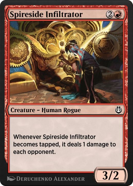 Spireside Infiltrator in the group Magic the Gathering / Types / Creatures / Human at Proxyprinters.com (30588)