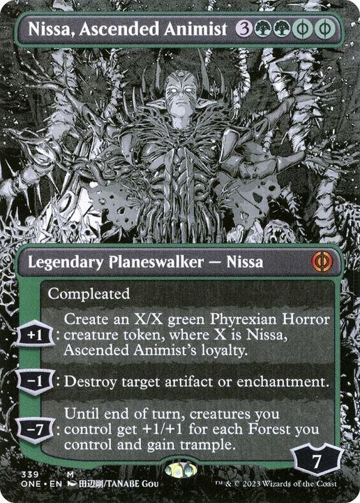 Nissa, Ascended Animist in the group Magic the Gathering / Types / Colors / Green at Proxyprinters.com (30590)