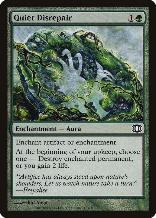 Quiet Disrepair in the group Magic the Gathering / Types / Colors / Green at Proxyprinters.com (30615)