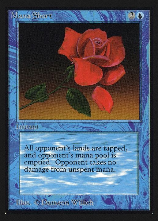 Mana Short in the group Magic the Gathering / Types / Colors / Blue at Proxyprinters.com (30619)