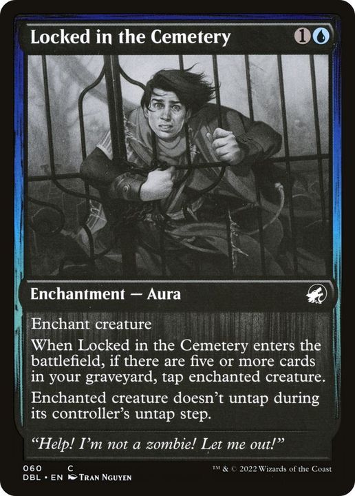 Locked in the Cemetery in the group Magic the Gathering / Types / Colors / Blue at Proxyprinters.com (30634)