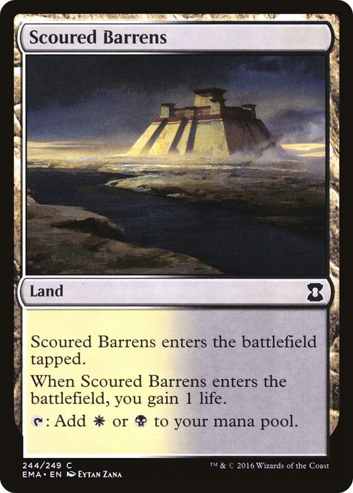 Scoured Barrens in the group Magic the Gathering / Types / Colors / Colorless at Proxyprinters.com (30636)