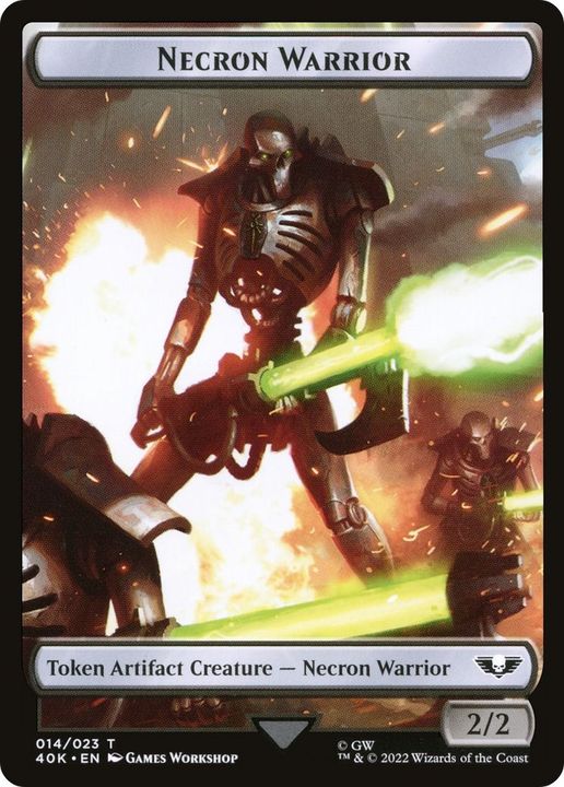 Necron Warrior in the group Magic the Gathering / Types / Creatures / Warrior at Proxyprinters.com (30640)