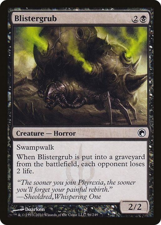 Blistergrub in the group Magic the Gathering / Types / Colors / Black at Proxyprinters.com (30647)