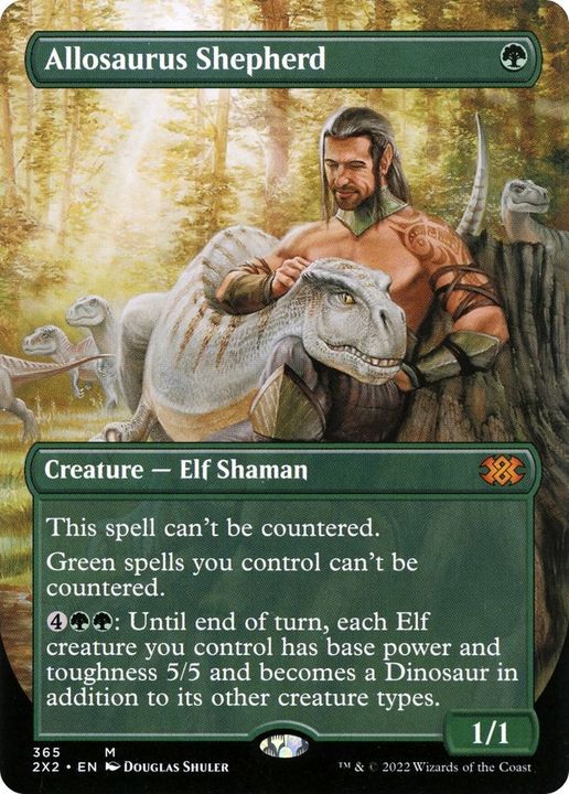 Allosaurus Shepherd in the group Magic the Gathering / Types / Creatures / Elf at Proxyprinters.com (30670)