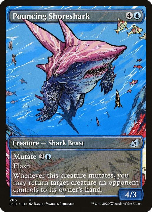 Pouncing Shoreshark in the group Magic the Gathering / Types / Colors / Blue at Proxyprinters.com (30679)