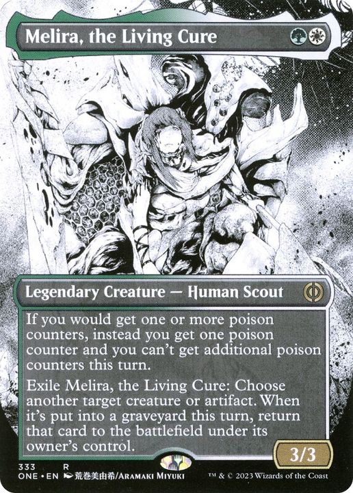 Melira, the Living Cure in the group Magic the Gathering / Types / Colors / Multicolors / G, W at Proxyprinters.com (30684)