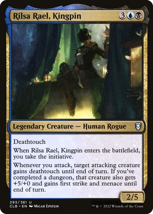 Rilsa Rael, Kingpin in the group Magic the Gathering / Types / Colors / Multicolors / B, U at Proxyprinters.com (30687)