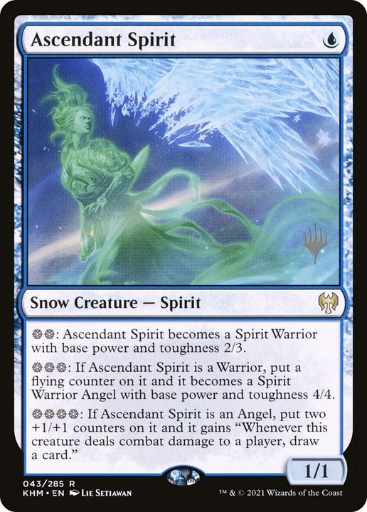 Ascendant Spirit in the group Magic the Gathering / Sets / Kaldheim Promos at Proxyprinters.com (3073)