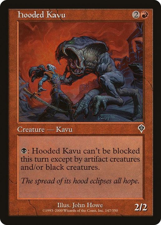 Hooded Kavu in the group Magic the Gathering / Sets / Invasion at Proxyprinters.com (30740)