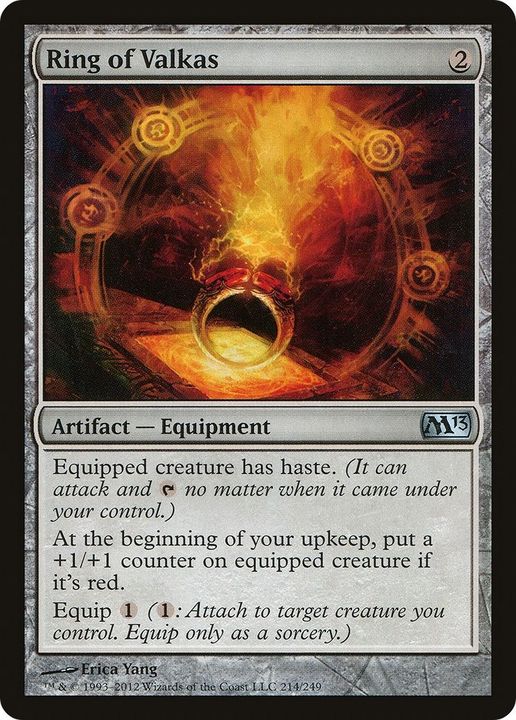 Ring of Valkas in the group Magic the Gathering / Sets / Magic 2014 at Proxyprinters.com (30757)