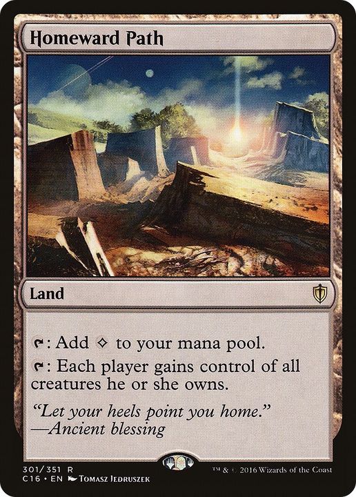 Homeward Path in the group Magic the Gathering / Types / Colors / Colorless at Proxyprinters.com (30763)