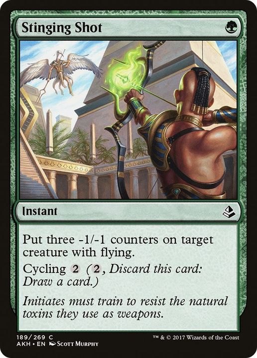 Stinging Shot in the group Magic the Gathering / Types / Colors / Green at Proxyprinters.com (30781)