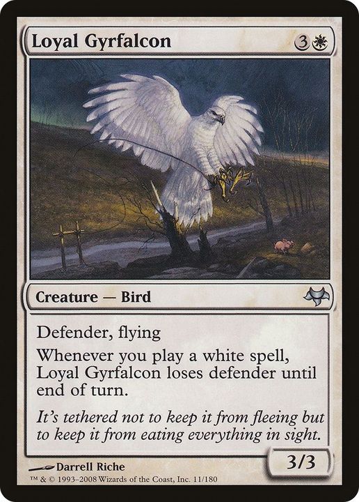 Loyal Gyrfalcon in the group Magic the Gathering / Types / Colors / White at Proxyprinters.com (30792)