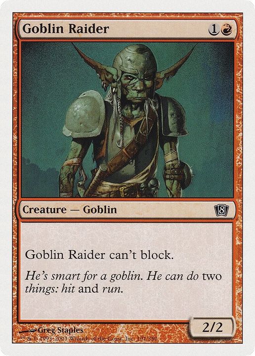 Goblin Raider in the group Magic the Gathering / Types / Creatures / Warrior at Proxyprinters.com (3080)