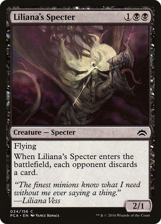 Liliana's Specter in the group Magic the Gathering / Types / Colors / Black at Proxyprinters.com (30814)