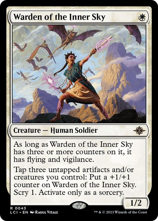 Warden of the Inner Sky in the group Magic the Gathering / Types / Creatures / Human at Proxyprinters.com (30833)