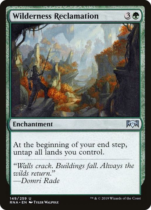 Wilderness Reclamation in the group Magic the Gathering / Types / Enchantment / Enchantment at Proxyprinters.com (30864)