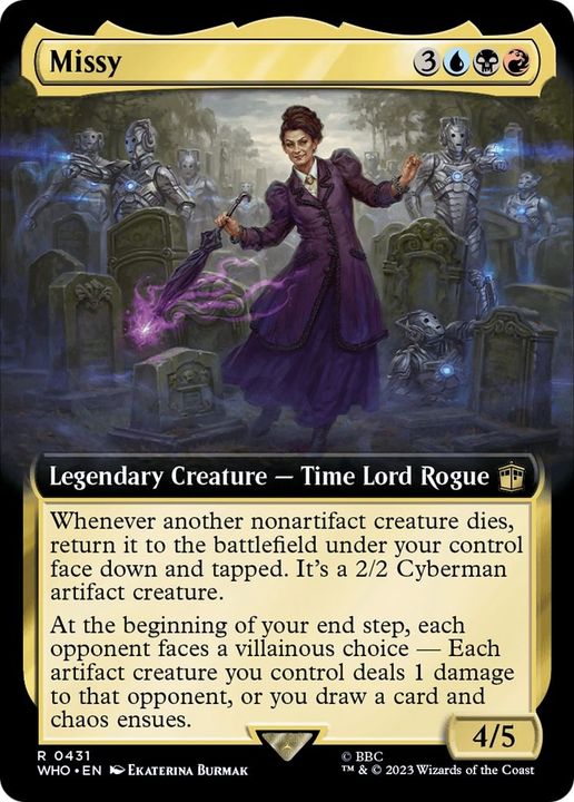 Missy in the group Magic the Gathering / Sets / Doctor Who at Proxyprinters.com (30896)