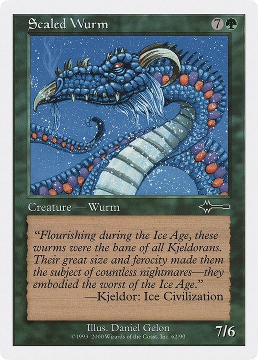 Scaled Wurm in the group Magic the Gathering / Sets / Betrayers of Kamigawa at Proxyprinters.com (30917)