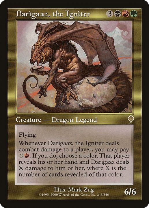 Darigaaz, the Igniter in the group Magic the Gathering / Types / Colors / Multicolors / B, G, R at Proxyprinters.com (30941)