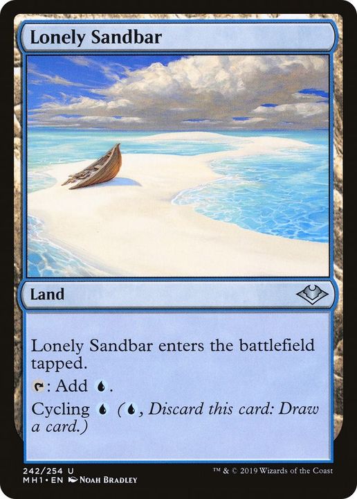 Lonely Sandbar in the group Magic the Gathering / Types / Colors / Colorless at Proxyprinters.com (30949)