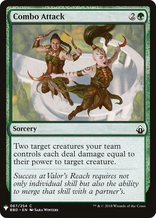 Combo Attack in the group Magic the Gathering / Types / Colors / Green at Proxyprinters.com (30950)