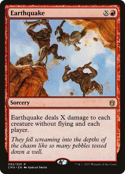 Earthquake in the group Magic the Gathering / Types / Colors / Red at Proxyprinters.com (30955)