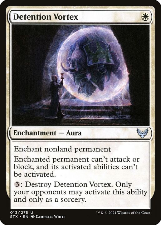 Detention Vortex in the group Magic the Gathering / Types / Colors / White at Proxyprinters.com (30957)