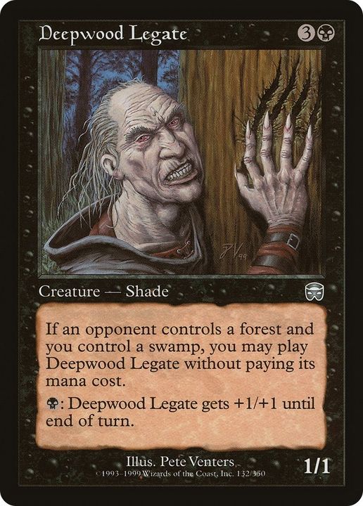 Deepwood Legate in the group Magic the Gathering / Types / Colors / Black at Proxyprinters.com (30962)