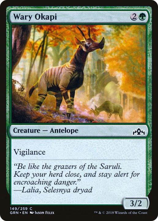 Wary Okapi in the group Singles at Proxyprinters.com (30969)