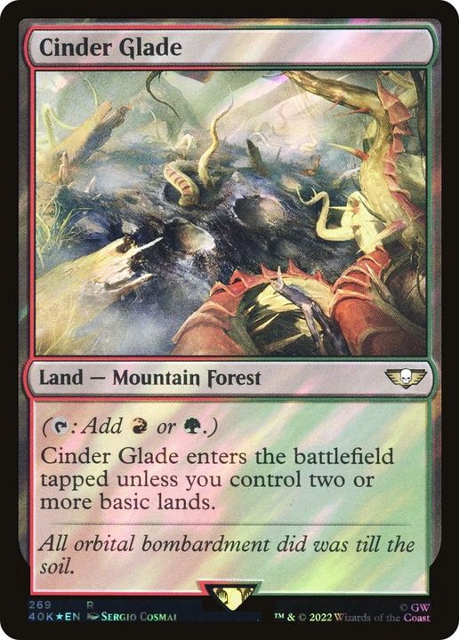 Cinder Glade in the group Magic the Gathering / Types / Land / Forest at Proxyprinters.com (30984)