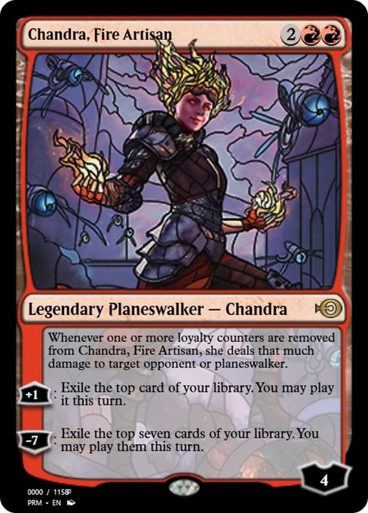 Chandra, Fire Artisan in the group Advanced search at Proxyprinters.com (30988)