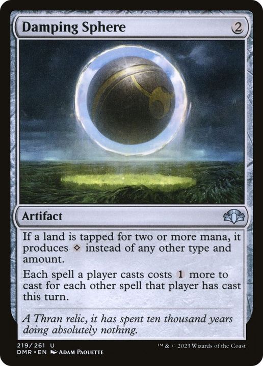 Damping Sphere in the group Magic the Gathering / Sets / Dominaria Remastered at Proxyprinters.com (30995)