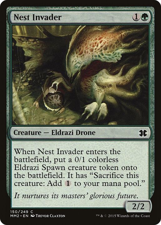 Nest Invader in the group Magic the Gathering / Types / Colors / Green at Proxyprinters.com (31008)