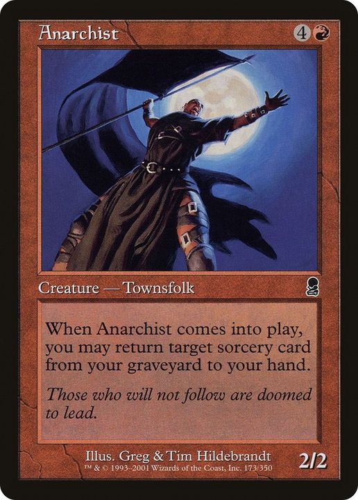 Anarchist in the group Magic the Gathering / Types / Creatures / Wizard at Proxyprinters.com (31010)