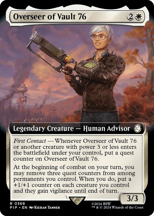 Overseer of Vault 76 in the group Magic the Gathering / Types / Creatures / Human at Proxyprinters.com (31015)