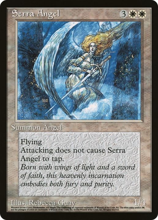 Serra Angel in the group Magic the Gathering / Sets / Oversized 90's Promos at Proxyprinters.com (3102)