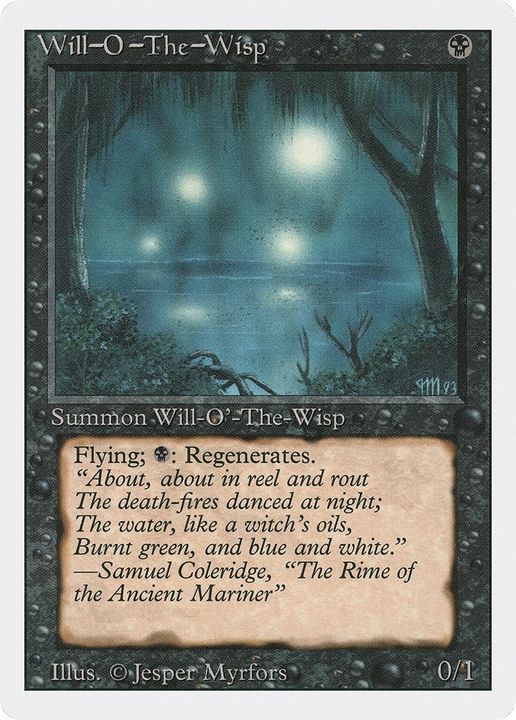 Will-o'-the-Wisp in the group Magic the Gathering / Types / Colors / Black at Proxyprinters.com (31029)