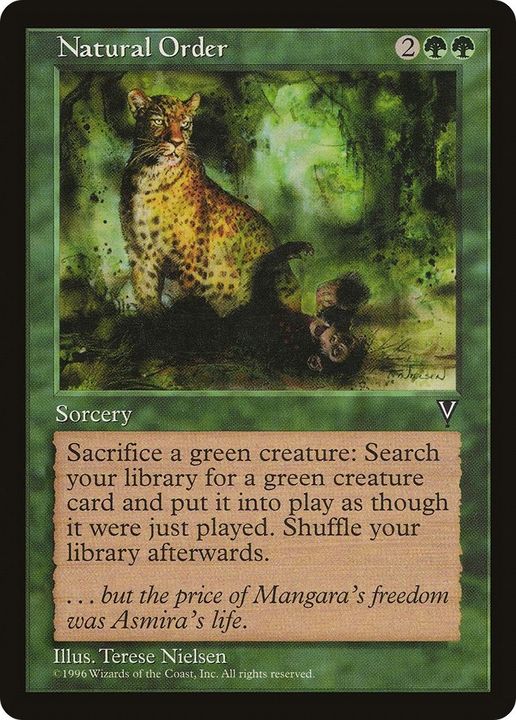 Natural Order in the group Magic the Gathering / Types / Colors / Green at Proxyprinters.com (3103)