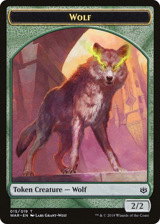 Wolf in the group Magic the Gathering / Types / Colors / Green at Proxyprinters.com (31031)